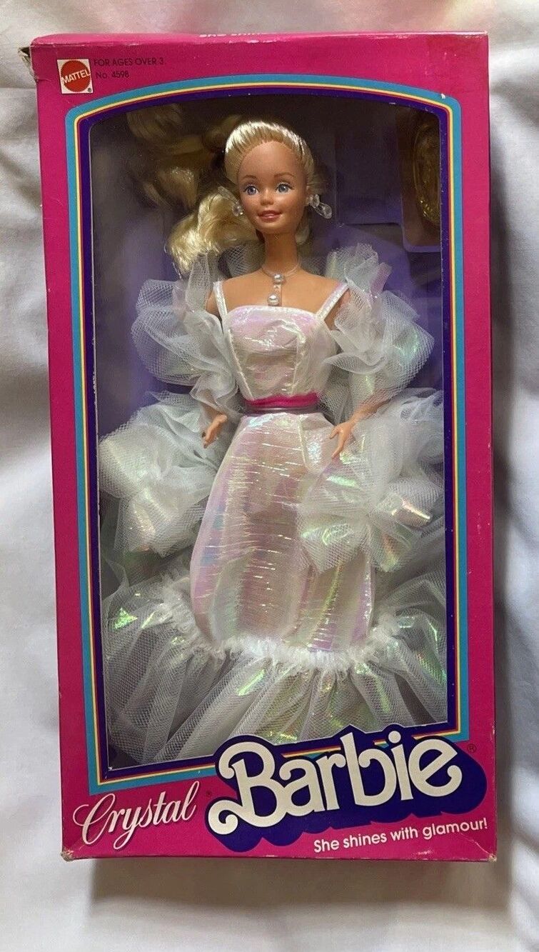 VTG Crystal Barbie Doll 1983 Mattel #4598 NRFB